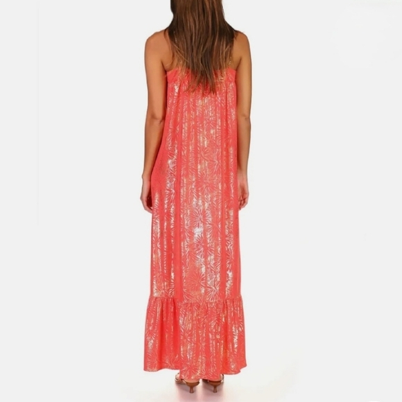 Michael Kors Sangria Maxi Chain Dress - Picture 3 of 6